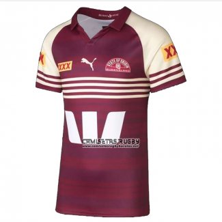 Camiseta Queensland Maroons Rugby 2024 Captains Run