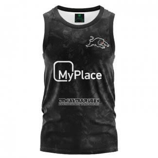 Tank Top Penrith Panthers Rugby 2024 Negro