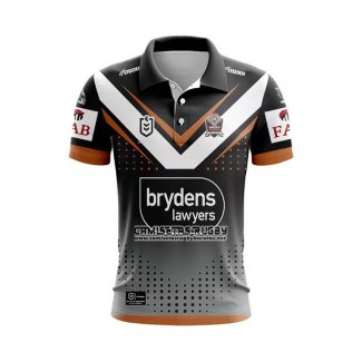 Camiseta Polo West Tigers Rugby 2024 Local