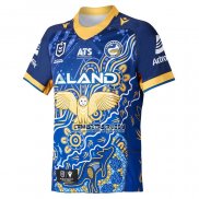 Camiseta Parramatta Eels Rugby 2024 Indigena